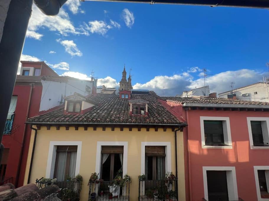 洛格罗尼奥Old Town Loft - Cathedral Views.公寓 外观 照片